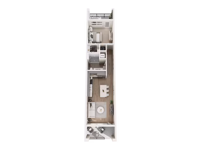 The Bergstrom 7106 floor plan